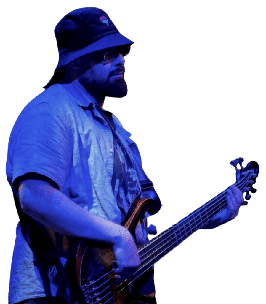 Mem - cropped 2 Mehmet Raif playing bass