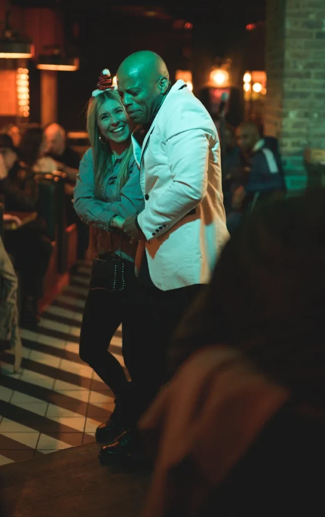 Newton dancing.jpg Newton Brown dancing